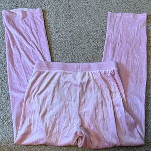 Juicy Couture pink Velour Pants